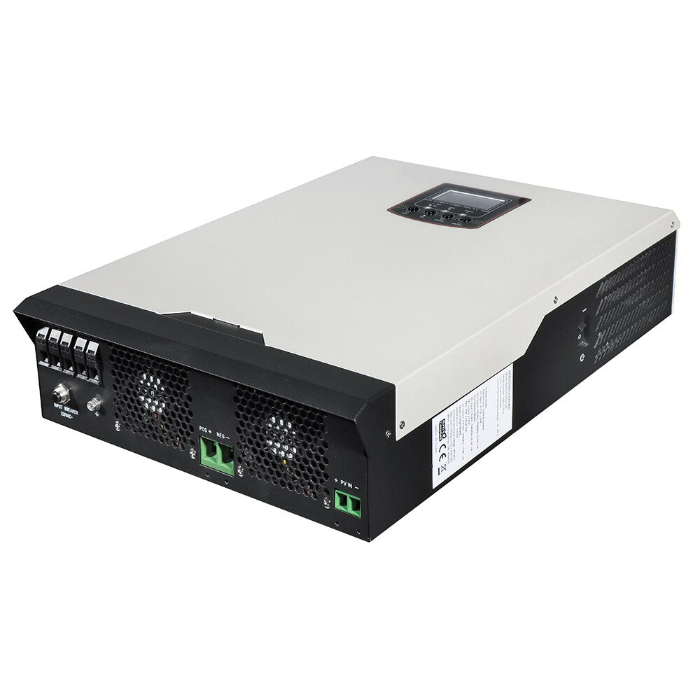 Controlador de carga solar MPPT 3500W onda senoidal pura AC230V 48VDC 500VDC com inversor híbrido WiFi 100A 24V