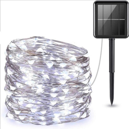 LED Solar Lights Outdoor String Lights Garland 50/100/200/300 LEDs Fairy Light Christmas Light Waterproof Street Garden Lamps