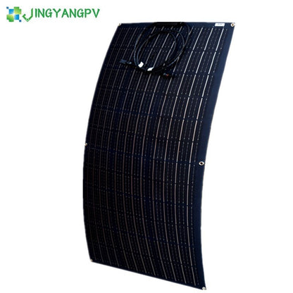 Solar Panel 300W 400W 200W 100W Etfe Flexible Solar Panels Monocrystalline Solar Cell 12V/24V Battery Charger 1000W System Kits