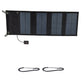 Panneau solaire 10W 12V extérieur bricolage chargeur de cellules solaires panneaux de polysilicium USB extérieur Portable solaire pour chargeurs de téléphones portables