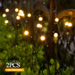 Solar-LED-Licht für Garten, Outdoor-LED-Solarlicht, Gartendekoration, Landschaftsbeleuchtung, Glühwürmchen-Gartenlampe, Hofgarten-Dekoration