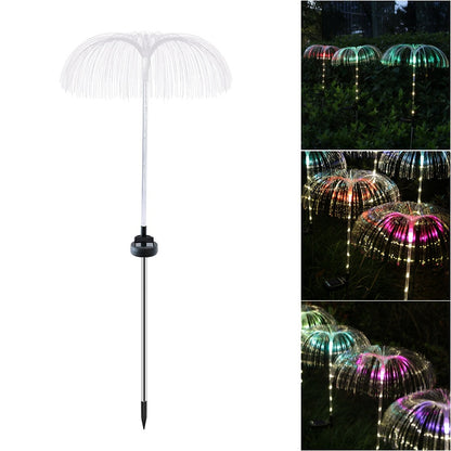 Auto On/off Colorful Lawn Lights Color Changing Waterproof Night Decor Lamp Fireworks 150mah Soloar Light Garden Solar Lights