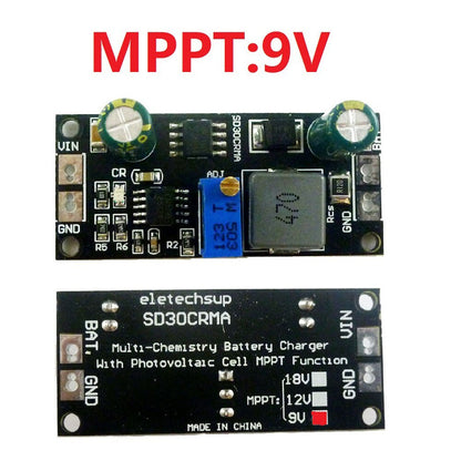 Controlador Solar MPPT 1A 3,2 V 3,7 V 3,8 V 7,4 V 11,1 V 14,8 V módulo de cargador de batería de titanato LiFePO4 placa de carga de batería