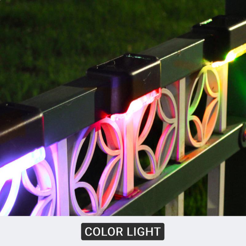 Xiaomi LED Solar camino escalera luces IP65 impermeable al aire libre jardín valla pared césped paisaje lámpara escalera luz de noche