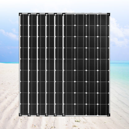 Photovoltaic Solar panel 120W 240W 480W 600W 720W 1200W for home RVs trailers boats sheds