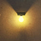 Solar Lichter Außenwand Licht COB Birne Steuerung Motion Sensor Induktion Wasserdichte Hof Korridor Garten Dekoration Wand Lampe