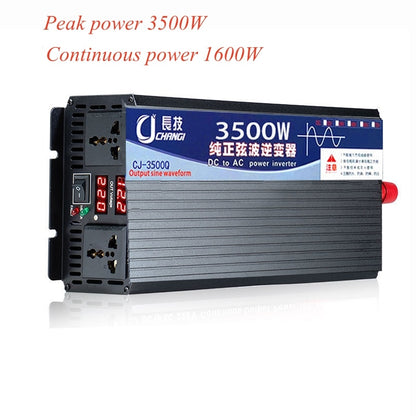 Inverter DC 12V 24V 48V 60V to AC 110V 220V Voltage Transformer Pure Sine Wave 3000W 4000W 5000W Power Converter Solar Inverter