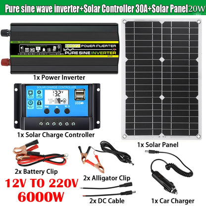 3000W/6000W 8000W Solar Panel, Ec Ix Power Inverter SOLAR CHARGE CONTRO