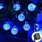 String Light Solar 100 LED Fairy Lights Lampada da esterno per decorazione di nozze da giardino 12M / 13M IP65 Luce per mobili ghirlanda impermeabile