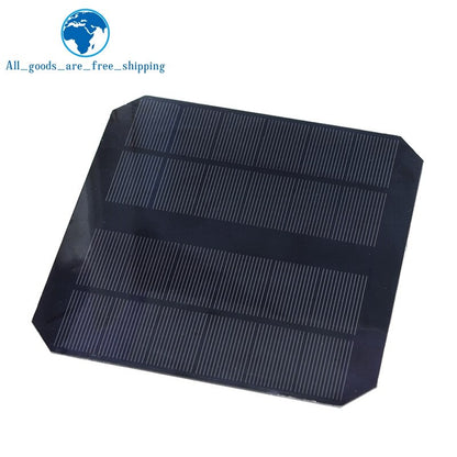 TZT 6V 550mA 3.3W Solar Panel Polycrystalline 145*145MM Mini Sunpower Solar System DIY for Battery Cell Phone Charger