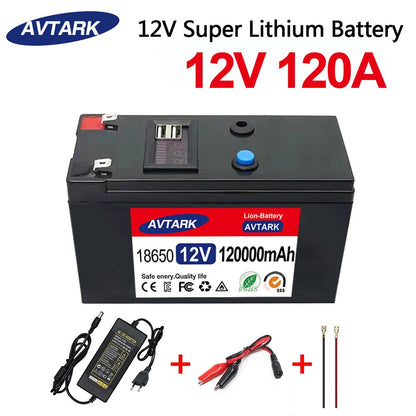 AVTARK 12V Super Lithium Battery 12V 120A