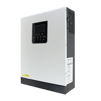 PowMr 2.4KW Hybrid Inverter 24V 3KVA Solar Inverter Pure Sine Wave MPPT PWM 70A 80A 230VAC 50Hz/60Hz Inversor