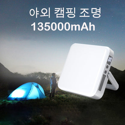 2023 NEW 13500mA LED Camping Lights Flashlight USB Rechargeable Lamp Hunting Lantern Portable Emergency Night Market Fishing