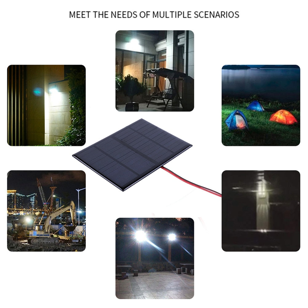 1/2Pcs Mini Solar Panel, MEET THE NEEDS OF MULTIPLE SCENARI