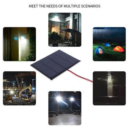 1/2Pcs Mini Solar Panel, MEET THE NEEDS OF MULTIPLE SCENARI