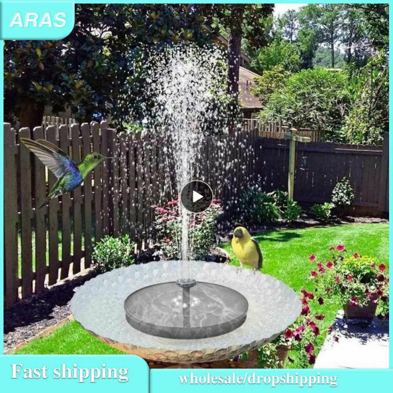 Sport Swimming Pool Garden Waterfall Fountain Gardening Solar Fountain Home Garden Decoration Camping Decoration Outdoor