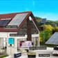 DAXTROMN 3.6KW 6.2KW Híbrido Inversor Solar 48V 220V 80A MPPT Controlador Solar 90-450V Grid Tie Inversor Com Wifi Grade Feedback