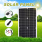 Kit de painel solar profissional 100 W 12 V porta USB única/dupla módulo monocristalino fora da rede com controlador de carga solar de 30 A