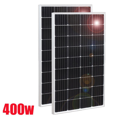 1500w 1000w 800w 600w 400w 200w glass solar panel aluminum frame 12v battery charger photovoltaic panel for home car boat camper