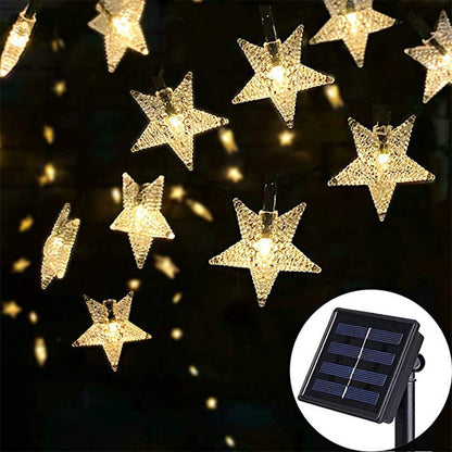 18 Styles Solar Garlands light string 5-12M Peach Flower Lamp Power LED String Fairy Lights Garden Christmas Decor For Outdoor