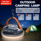 Lanterna da campeggio a LED ricaricabile Magnete portatile Luce forte Zoom Appeso Lampadina da tenda Torcia da viaggio Lampada da riparazione per lavori all'aperto
