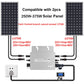 Serie inalámbrica R3 Micro inversor 600W700W WVC Solar Grid Tie Converter DC22-60V a 120V/230V Interruptor automático con monitor Wifi