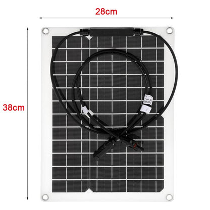 1500W Solar Power System Kit Battery Charger 300W Solar Panel 10-60A Charge Controller Complete Power Generation Home Grid Camp