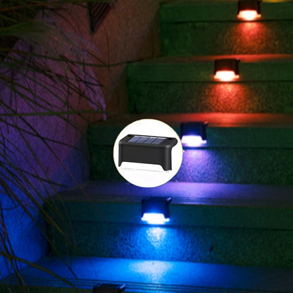 Stair LED Solar Lamp IP65 Waterproof Outdoor Garden Light Pathway Yard Patio Steps Fence Lamps Garden Decor Solar Light Outdoors