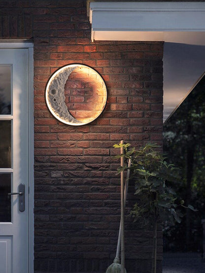 Outdoor LED Wall Light Waterproof IP54 Indoor and Outdoor Terrace Garden Landscape Exterior Wall Moon Ball Courtyard Balcony Cre