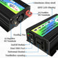 XIAOMI 3000W Peak Solar Car Power Inverter DC 12V a AC 220V Convertidor de adaptador de coche con 2.4A 2 puertos USB Adaptador de coche Pantalla LCD