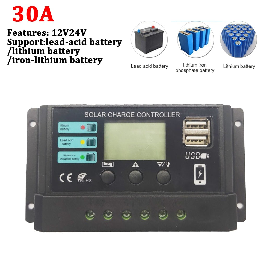 30A Features:lead-acid battery [lithium