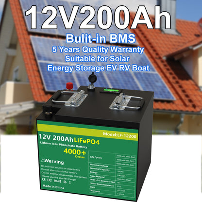 12V20Ah Bulit-in BMS 5 Years Quality