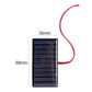 Panneau solaire extérieur 3W 5V chargeur Portable polysilicium bricolage système de cellules solaires pour chargeur de batterie de téléphone Portable léger