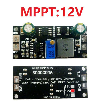 Controlador Solar MPPT 1A 3,2 V 3,7 V 3,8 V 7,4 V 11,1 V 14,8 V módulo de cargador de batería de titanato LiFePO4 placa de carga de batería