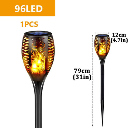 96 LED Outdoor Solar Light, 96LED 1PCS 12cm (4.7in) 