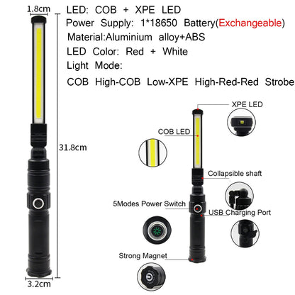 COB XPE LED 31.8cm Collapsible