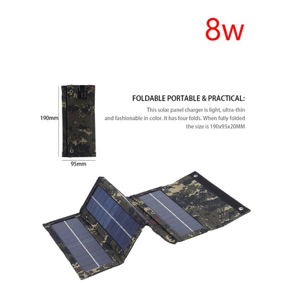 8w solar panel charger is light; ultra-thin 190