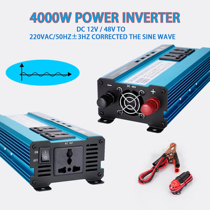 4000w POWER INVERTER DC 12V 48V TO