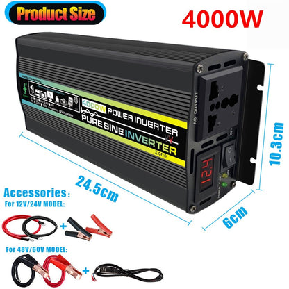 Accessories : For 12V/24V MODEL: For 48