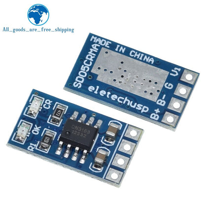 Contrôleur de Charge solaire MPPT 1A 4.2V 3.7V 18650 LiPo Li-ion Module de chargeur de batterie au Lithium SD05CRMA Charge de batterie de panneau solaire