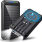 Daweikala 100% cargador de banco de energía original Cargador solar de carga rápida Batería de iones de litio de polímero portátil para teléfono portátil