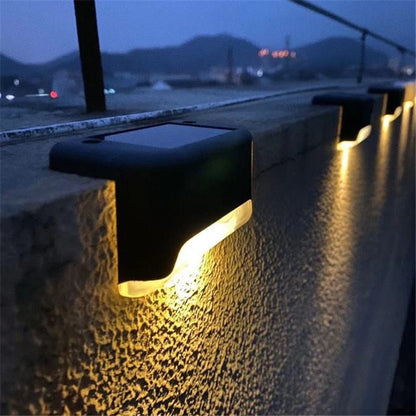 Luz Led Solar para exteriores, luces de jardín, lámpara Solar impermeable, luz Solar para exteriores, para escalera, jardín, valla, decoración, lámpara Solar, luz solar