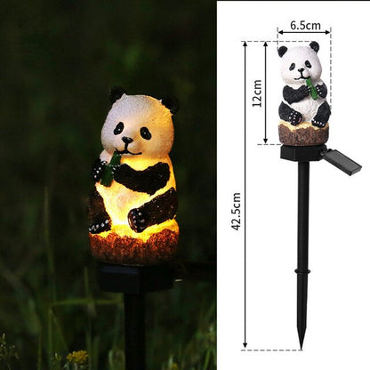 Solar Led Light Outdoor Parrot/Owl Solar Lights Waterproof Solar Powered Lantern Fairy Garden Decoration Outdoor Led Street Lamp