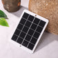 Cargador de células solares plegables Sun 3W 5V 2.1A Dispositivos de salida USB Paneles solares portátiles para teléfonos inteligentes al aire libre para carga de teléfono