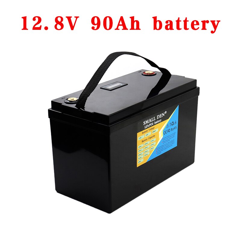 12V 160Ah 120Ah 100Ah 90Ah LiFePO4 battery For 12.8V RV Campers Golf Cart Off-Road Off-grid Solar Wind batteries / 14.6v charger