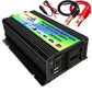 XIAOMI 3000W Peak Solar Car Power Inverter DC 12V a AC 220V Convertidor de adaptador de coche con 2.4A 2 puertos USB Adaptador de coche Pantalla LCD