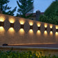 Lampes murales solaires LED Clôture extérieure Pont Chemin Jardin Patio Voie Escaliers Lumières
