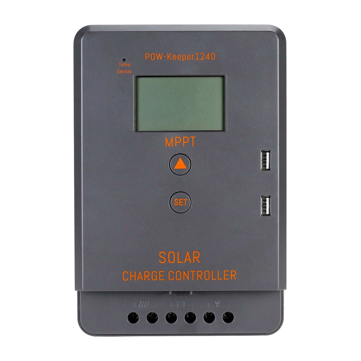 PowMr 40A 20A 30A Contrôleur de charge solaire 12V 24V MPPT PWM Régulateur de charge solaire double mode pour batterie au lithium Lifepo4 au plomb