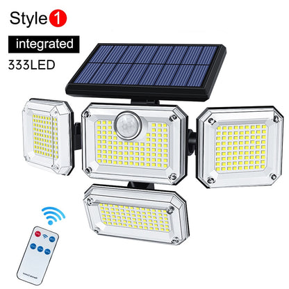 20w Super Bright Solar Lights 122led IP65 Waterproof Outdoor Indoor Solar Lamp With Adjustable Head Wide Lighting Angle