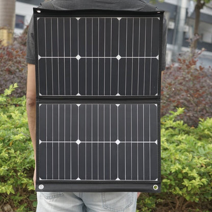 Motorhomes tourists Solar Panel 40W 12V Foldable Portable Solar Charger Power Bank USB 18V DC For home Car Battery apartment